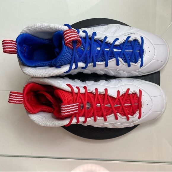 🆕 Nike Little Posite One GS 'USA Moon' - Womens 7.5 - Picture 6 of 13